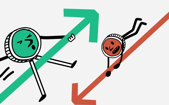 
			От 650 до минус 40%. Лидеры и аутсайдеры крипторынка в апреле		